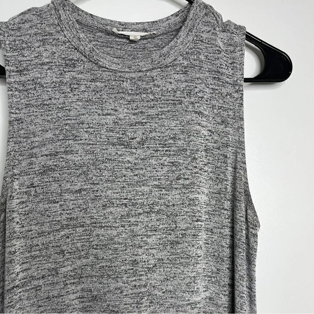 Love Tree High Neck Heathered Mini Dress Grey Size Large - Picture 5 of 5